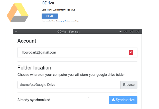 google drive installer mac not asking for password