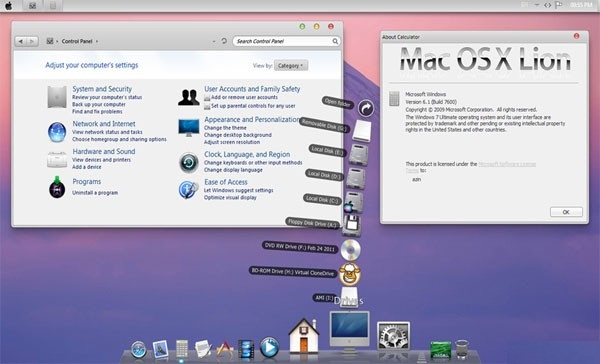 mac os x theme for windows 7